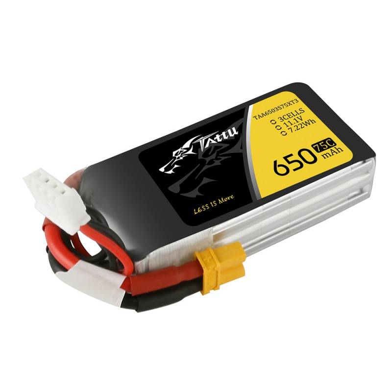 Battery Tattu 650mAh 11,1V 75C 3S1P_1