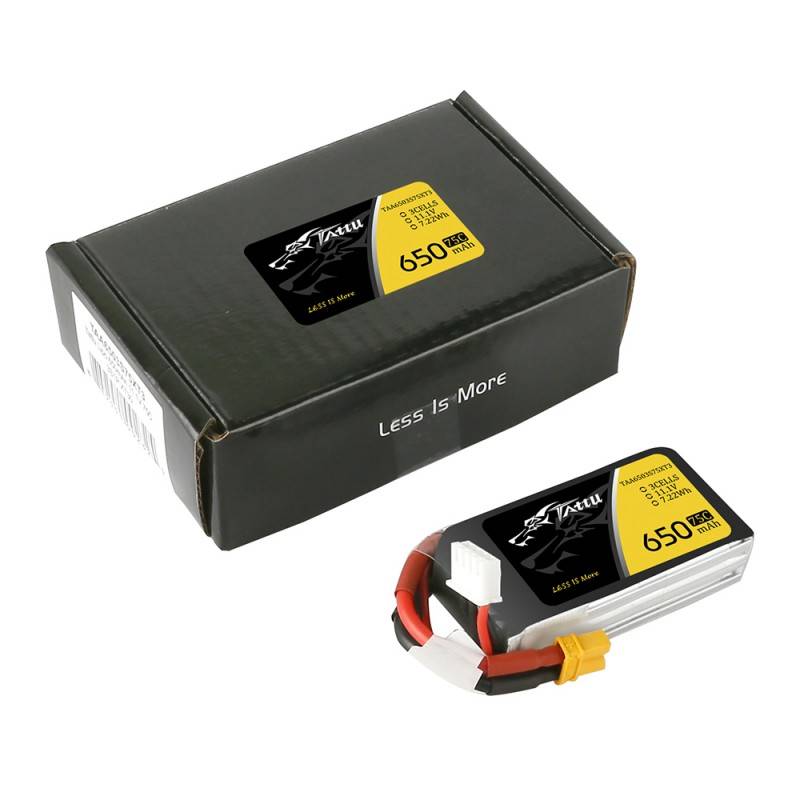 Battery Tattu 650mAh 11,1V 75C 3S1P_4