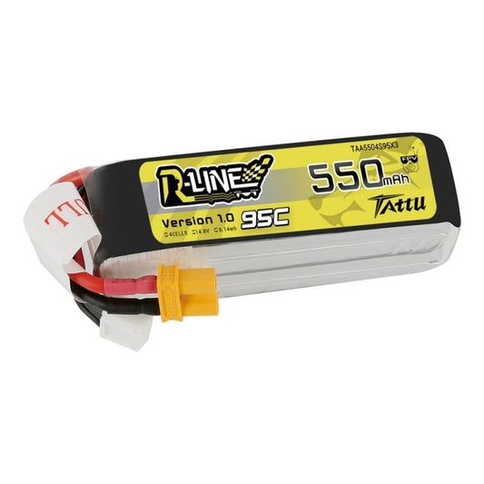 Battery Tattu R-Line 550mAh 14.8V 95C 4S1P_0