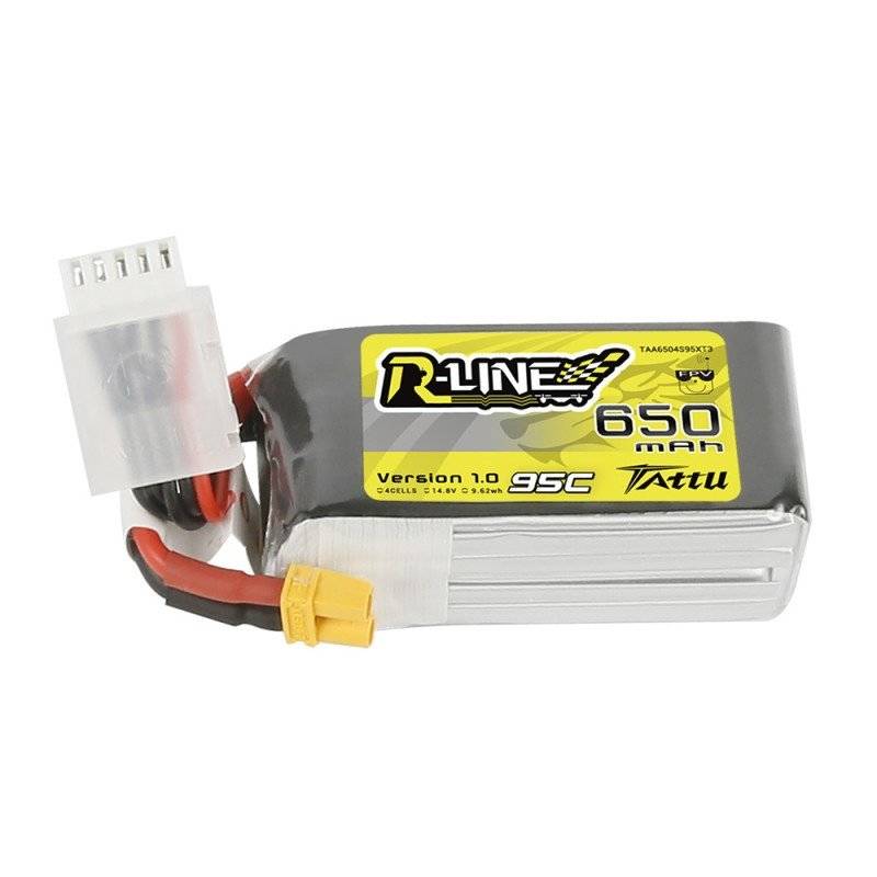 Battery  Tattu R-Line 650mAh 14,8V 95C 4S1P XT30_0