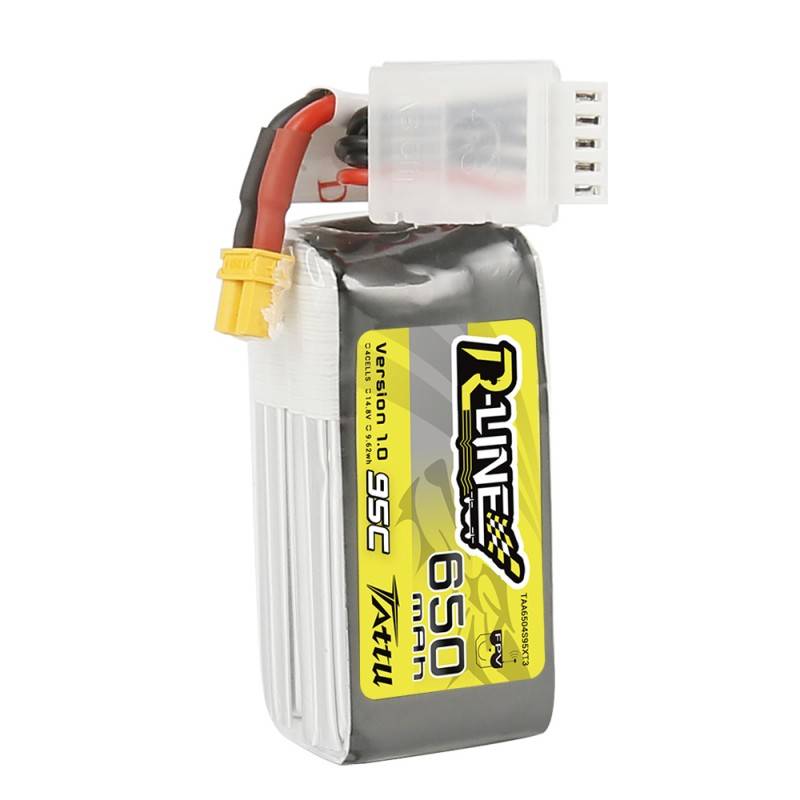 Battery  Tattu R-Line 650mAh 14,8V 95C 4S1P XT30_3