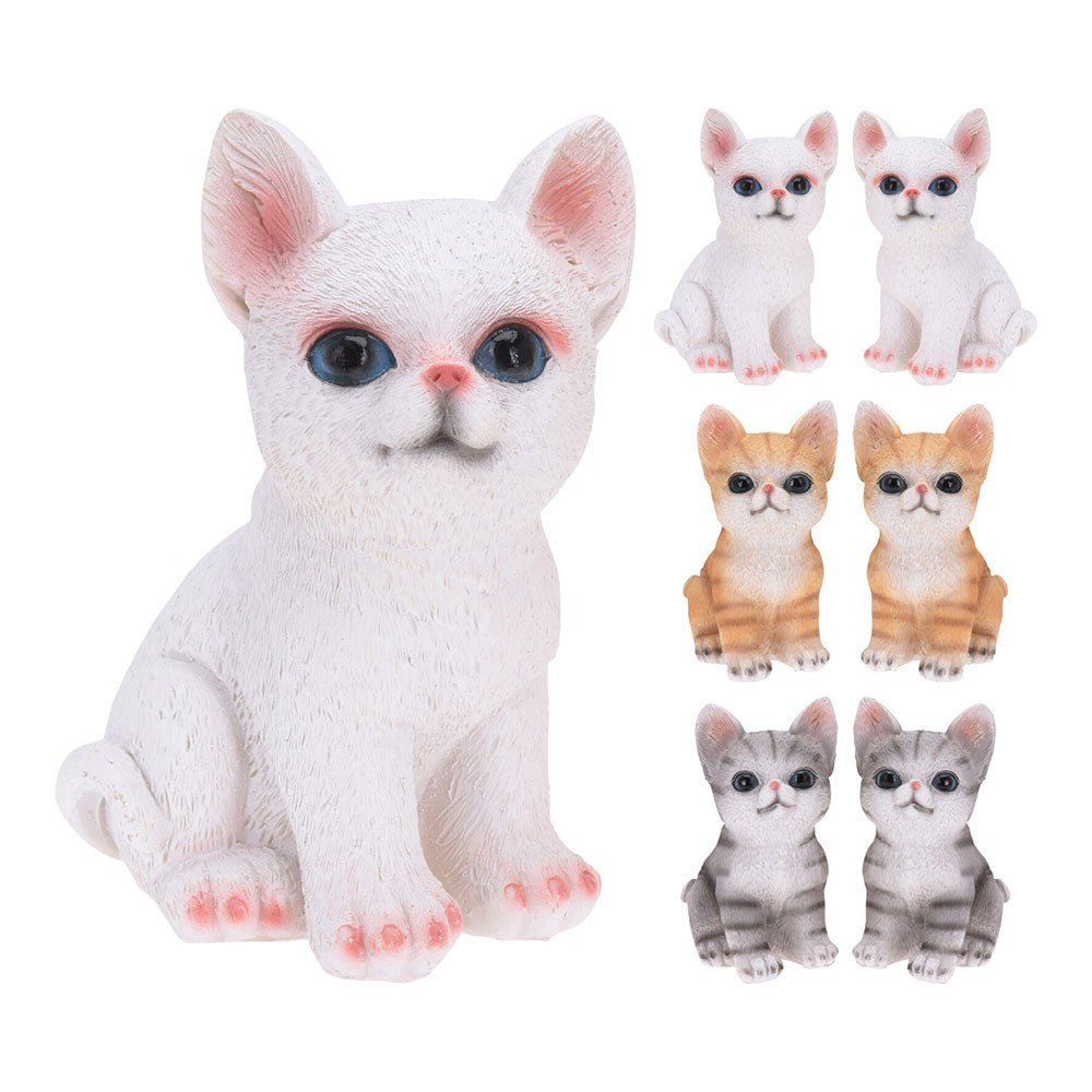 Gato de polystone, modelos sortidos, 110 x 80 x 145 mm_0