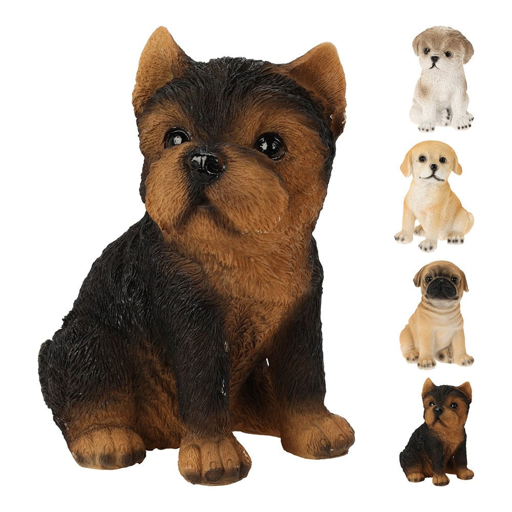 CÃ£o de polystone, modelos sortidos, 115 x 89 x 140 mm_0