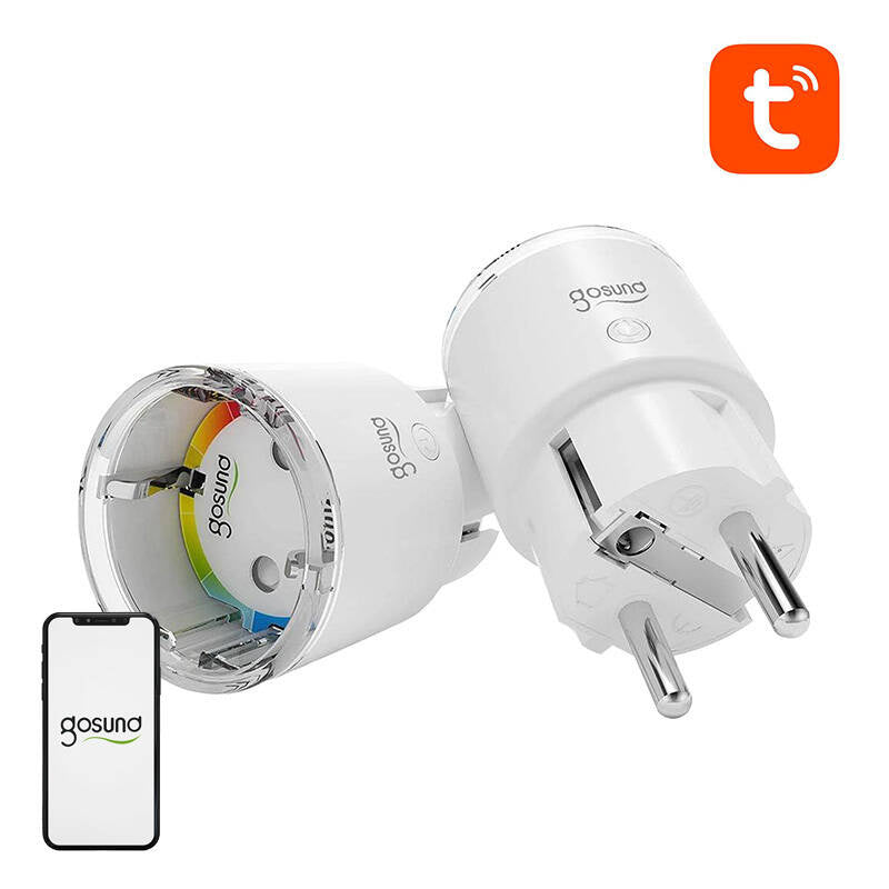 Gosund EP2 WiFi smart socket, 2 pieces (two-pack) 10A Tuya_0