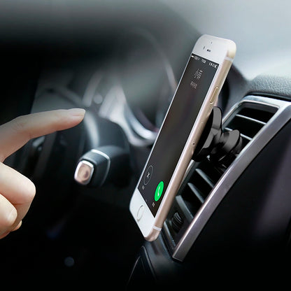 Baseus Small Ears Series SUER-A01 magnetic car air vent holder - black_19