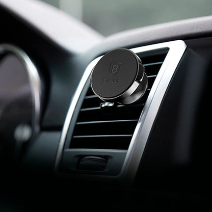 Baseus Small Ears Series SUER-A01 magnetic car air vent holder - black_15