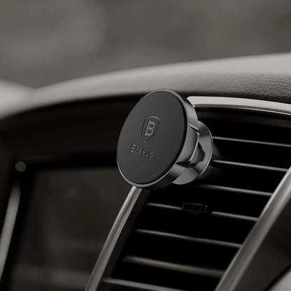 Baseus Small Ears Series SUER-A01 magnetic car air vent holder - black_16
