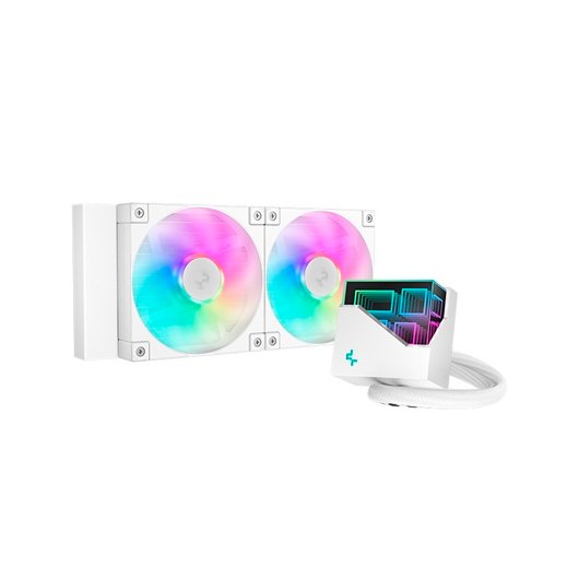 DISIPADOR REF LIQUIDA DEEPCOOL LT240 WHITE ARGB_0