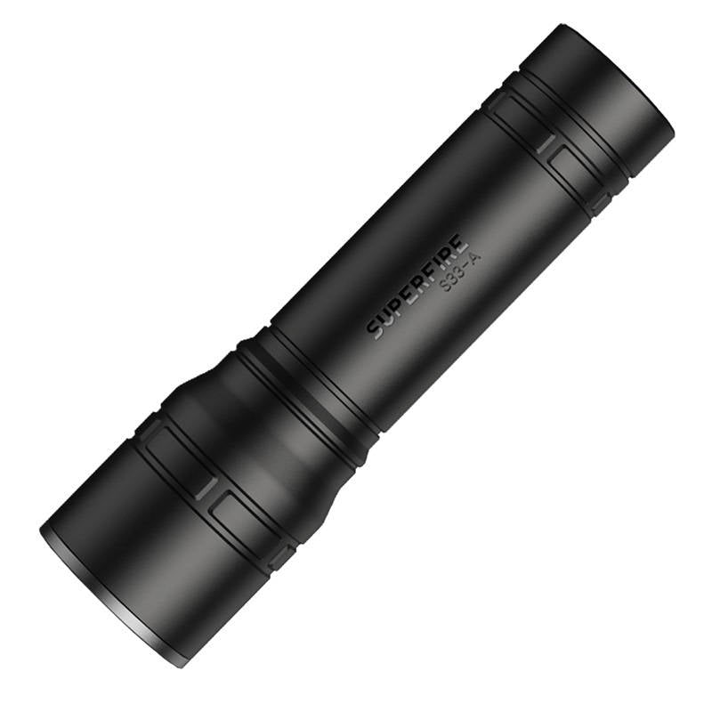 Flashlight Superfire S33-A, USB (black)_0