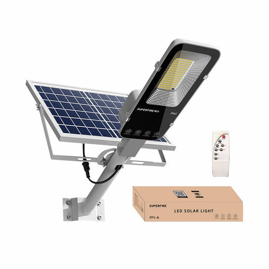 Solar lamp Superfire FF5-A, 63W, 500lm, 5000mAh_0