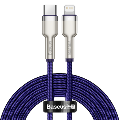 Baseus Cafule Series USB-C cable for Lightning, 20W, 2m (purple)_1