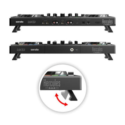 Hercules Inpulse 500 DVS (Sistema de vinilo digital) para scratch digital Negro_3
