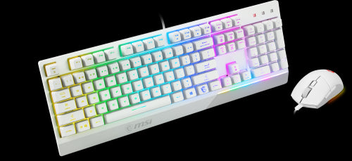TECLADO + RATON MSI VIGOR GK30 COMBO WHITE ES_0