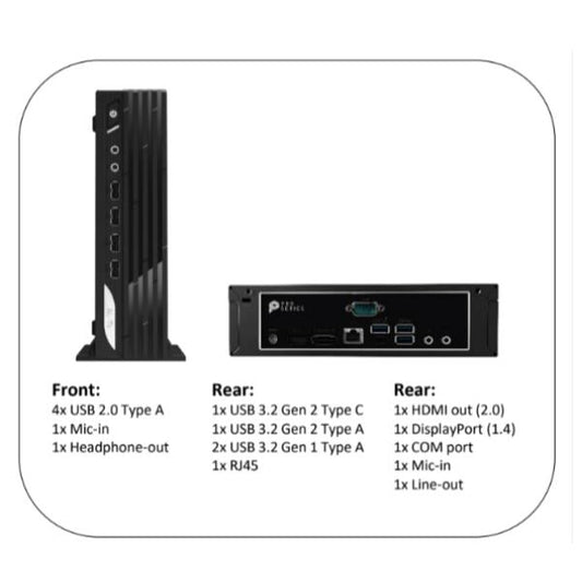 Portátil MSI PRO DP21 / Preto / 14M-1014XIT_0