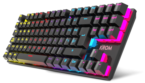 Teclado Gaming Mecánico Krom Kasic TKL/ Negro_3