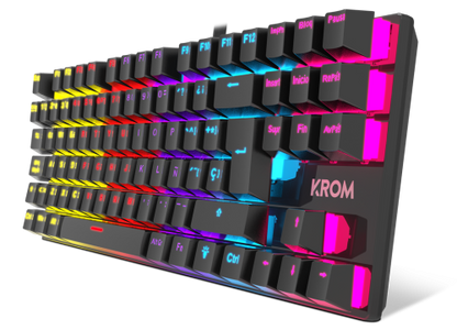 Teclado Gaming Mecánico Krom Kasic TKL/ Negro_5