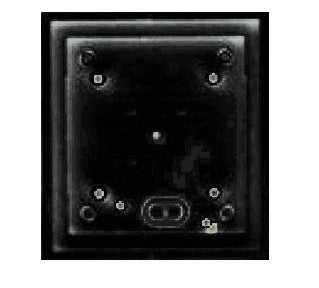 MOBOTIX SINGLE ON-WALL-HOUSING, BLACK  (P/N:MX-OPT-BOX-1-EXT-ON-BL)_0