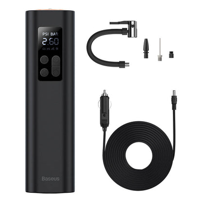Baseus CRCQ000001 Mini Tire Compressor for Cigarette Lighter Socket - Black_3
