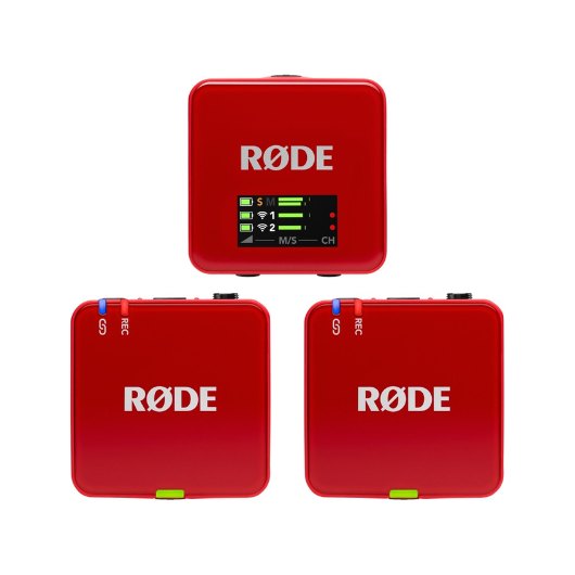 Mikrofon RODE MICROPHONES / Vermelho / WIGOGEN3RED_0