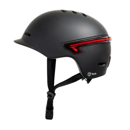 YOUIN CASCO CON LED TRASTERO Y MANDO BLUETOOTH â L NEGRO_1