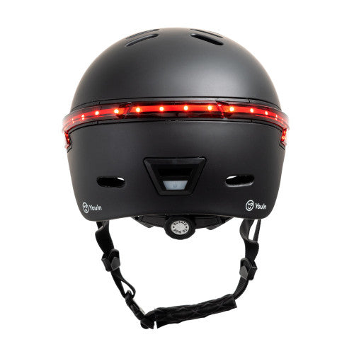 YOUIN CASCO CON LED TRASTERO Y MANDO BLUETOOTH â L NEGRO_2