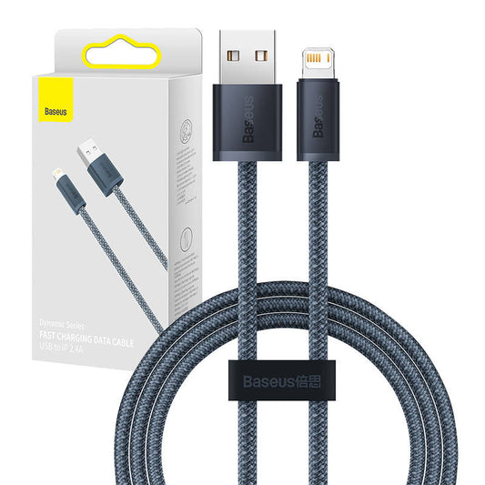 Baseus Dynamic Series cable USB to Lightning, 2.4A, 1m (gray)_0