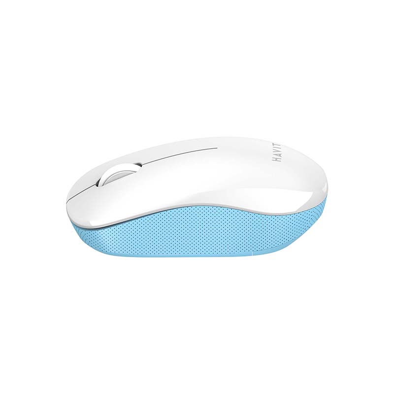 Universal wireless mouse Havit MS66GT-WB (white & blue)_3