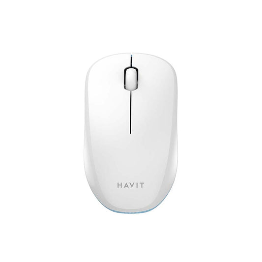 Universal wireless mouse Havit MS66GT-WB (white & blue)_0