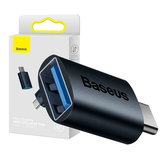 Baseus Ingenuity USB-C to USB-A adapter OTG (blue)_0