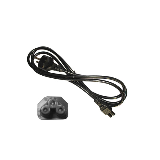 Cable d'alimentation pour ordinateur portable noir 2m_0