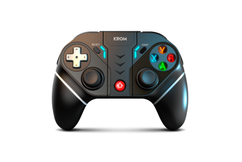 Krom KEXAL Negro, Rojo, Blanco Bluetooth/USB Gamepad AnalÃ³gico/Digital Android, Nintendo Switch, PC, iOS_0