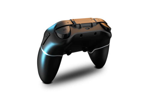 Krom KEXAL Negro, Rojo, Blanco Bluetooth/USB Gamepad AnalÃ³gico/Digital Android, Nintendo Switch, PC, iOS_2