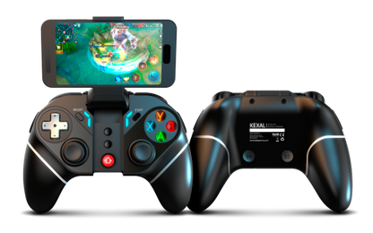 Krom KEXAL Negro, Rojo, Blanco Bluetooth/USB Gamepad AnalÃ³gico/Digital Android, Nintendo Switch, PC, iOS_10