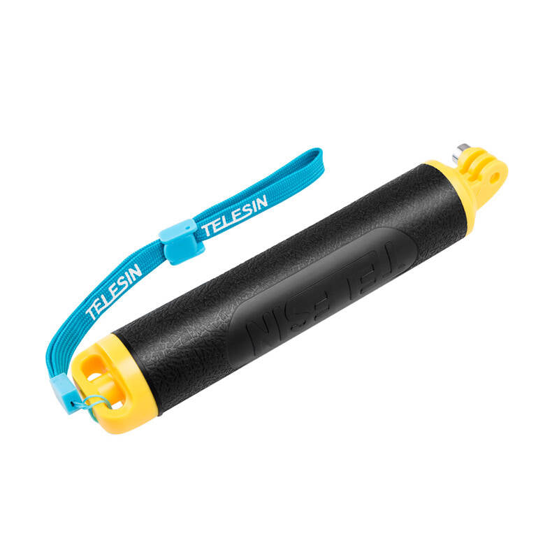 Rubber Floating Hand Grip Telesin for Action and Sport Cameras (GP-MNP-300-YL)_3