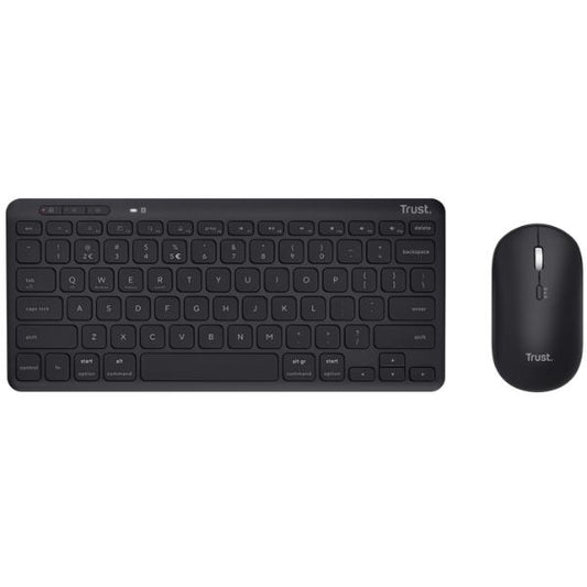 LYRA SET TASTIERA E MOUSE WIRELESS RICARICABILI PER COLLEGARE FINO A 3 DISPOSITIVI WL/BT -_0