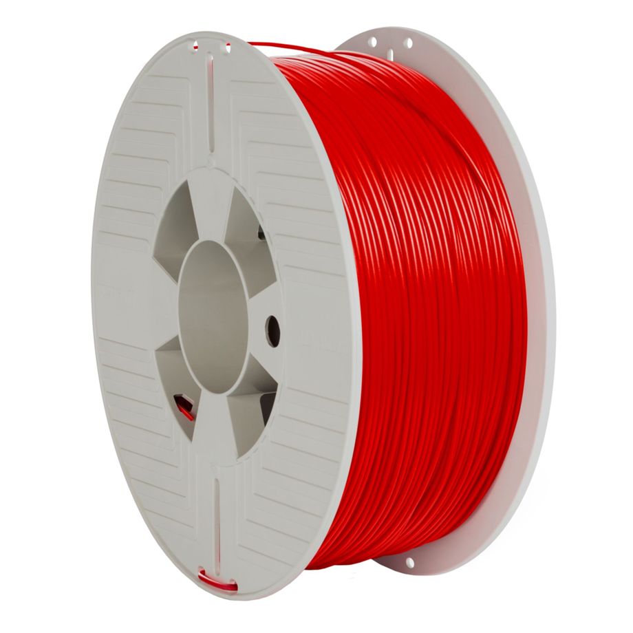 Filamento de Impressão 3D Verbatim / PLA 1,75 mm 1 kg / Vermelho / 55030_1