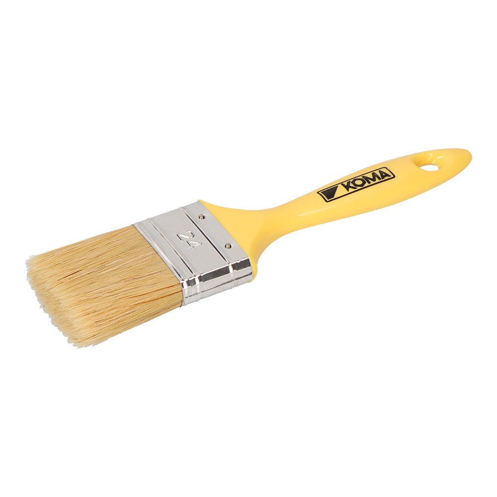 Triplo pincel nÂº 24 cabo amarelo 50 mm_0