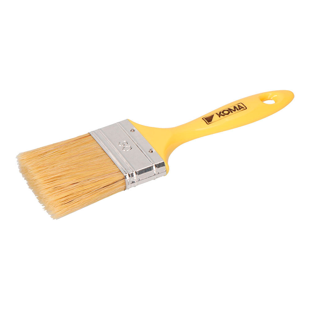 Triplo pincel nÂº 30 cabo amarelo 60 mm_0