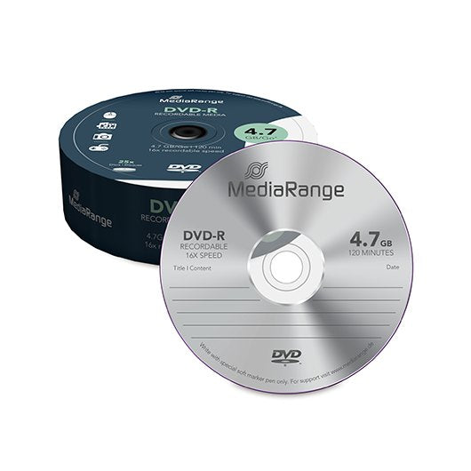 DVD-R MEDIARANGE / 4,7 GB / DVD-Rohlinge / 9262_0