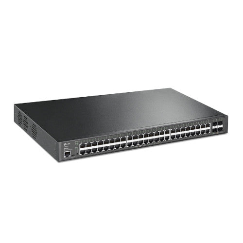 TP-Link TL-SG3452XP JetStream PoE Switch Gestionado L2+ Gigabit Ethernet (10/100/1000) EnergÃ­a sobre Ethernet (PoE) 1U Negro_2
