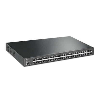 TP-Link TL-SG3452XP JetStream PoE Switch Gestionado L2+ Gigabit Ethernet (10/100/1000) EnergÃ­a sobre Ethernet (PoE) 1U Negro_2