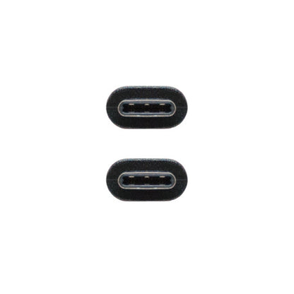 Cable USB 3.1 Nanocable 10.01.4101/ USB Tipo-C Macho - USB Tipo-C Macho/ 1m/ Negro_3