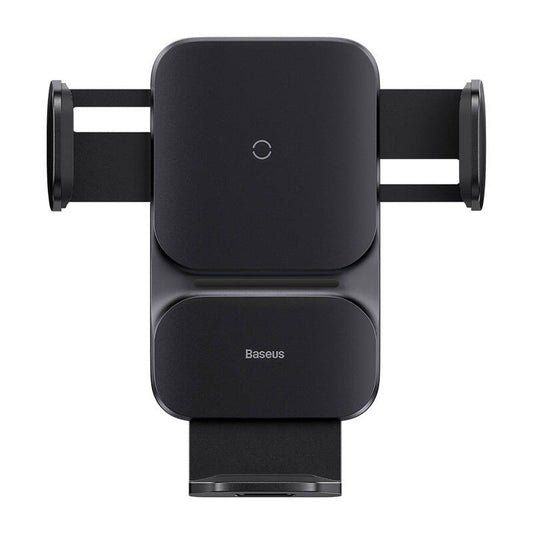Baseus Wisdom Wireless Charging Air vent Electric Car Phone Holder (black)_0