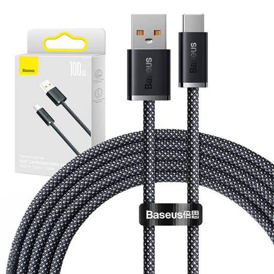 Cable USB to USB-C Baseus Dynamic Series, 100W, 2m (black)_0