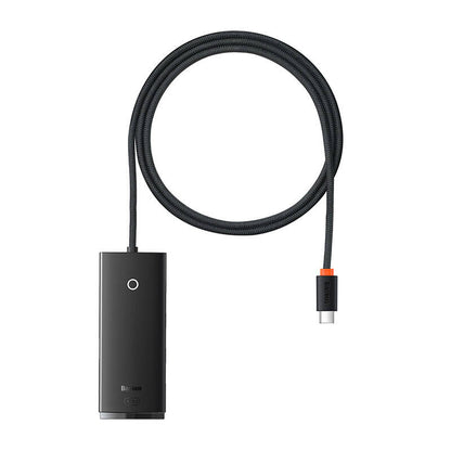 Baseus Lite Series HUB adapter USB Type C - 4x USB 3.0 1m black (WKQX030401)_0