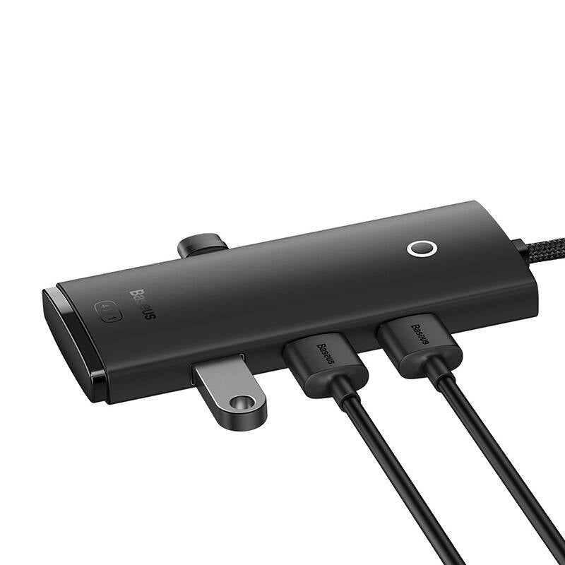 Baseus Lite Series HUB adapter USB Type C - 4x USB 3.0 1m black (WKQX030401)_5