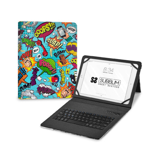 SUBBLIM SUBKT5-BTTC20 teclado para móvil QWERTY Español Bluetooth Multicolor_0