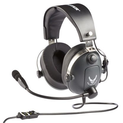 Thrustmaster 4060196 auricular y casco Auriculares AlÃ¡mbrico AviaciÃ³n/Control de trÃ¡fico aÃ©reo Gris_0