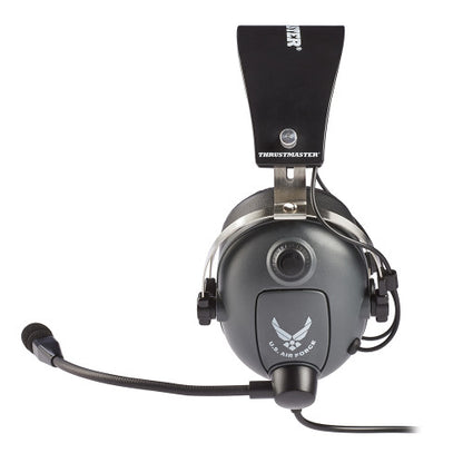 Thrustmaster 4060196 auricular y casco Auriculares AlÃ¡mbrico AviaciÃ³n/Control de trÃ¡fico aÃ©reo Gris_4