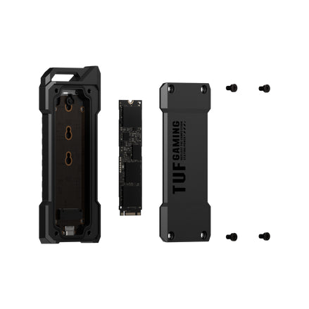 ASUS ESD-T1A/BLK/G/AS// Caja externa para unidad de estado sÃ³lido (SSD) Negro M.2_8